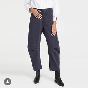 NWT Nili Lotan Shon Carpenter Pant in Deep Navy Size 2